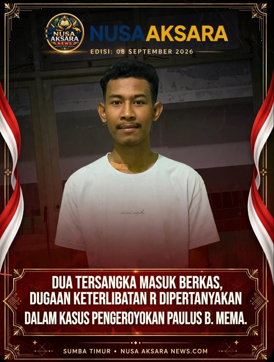 Dua Tersangka Masuk Berkas, Dugaan Keterlibatan R Dipertanyakan dalam Kasus Pengeroyokan Paulus B. Mema.