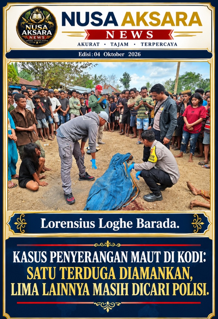 KASUS PENYERANGAN MAUT DI KODI: SATU TERDUGA DIAMANKAN, LIMA LAINNYA MASIH DICARI POLISI.