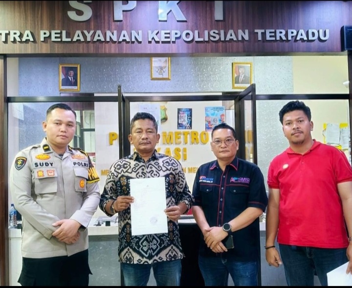 DUGAAN PENGHINAAN WARTAWAN DI KANTOR DLH BEKASI BERUJUNG LAPORAN POLISI.