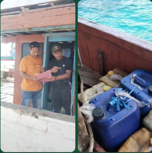 Polres SBD Selidiki Dugaan Masuknya Belasan Jeriken Pertalite Tanpa Dokumen di Pelabuhan Waikelo.
