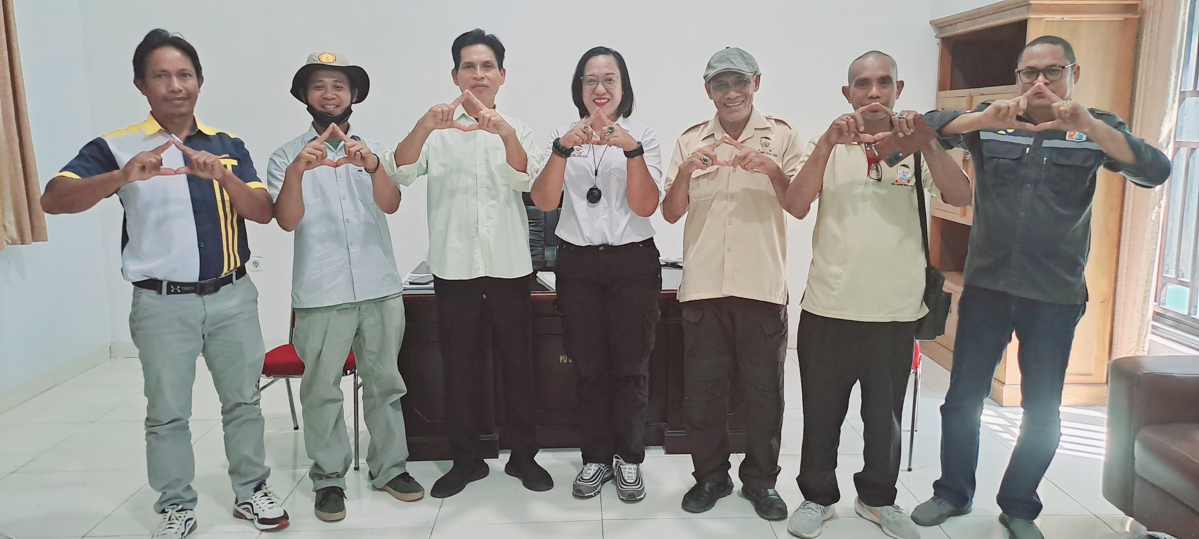 DPD Tani Merdeka Indonesia SBD Dorong Normalisasi Bendungan Mata Likku.